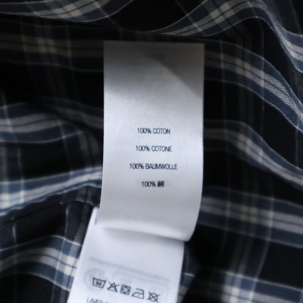 SUPREME(シュプリーム) Mini Plaid S/S Shirt black ミニ プレイド ショートスリーブシャツ 半袖シャツ ブラック