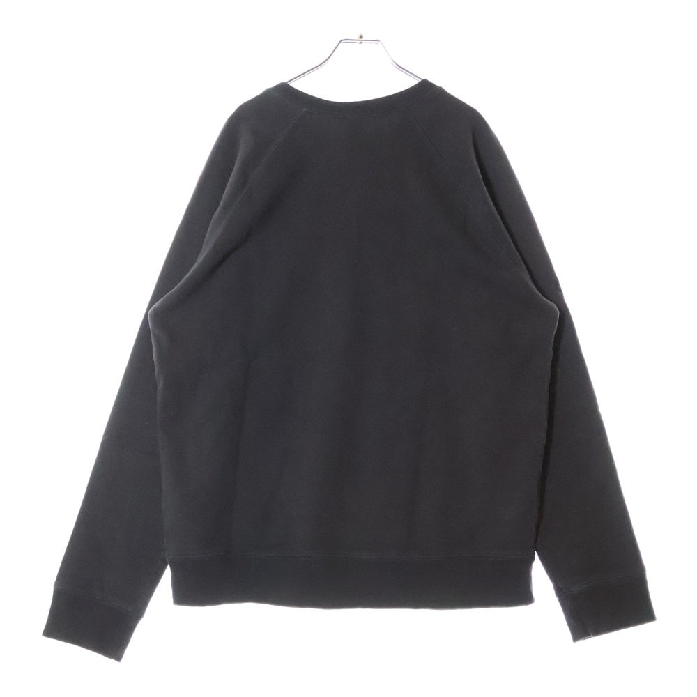 CHROME HEARTS(クロムハーツ) GRP Y NOT 2-TND SWTSHRT ワイノット クルーネックトレーナー ロゴ刺繍 バーティカルロゴ スウェットシャツ チャコールグレー