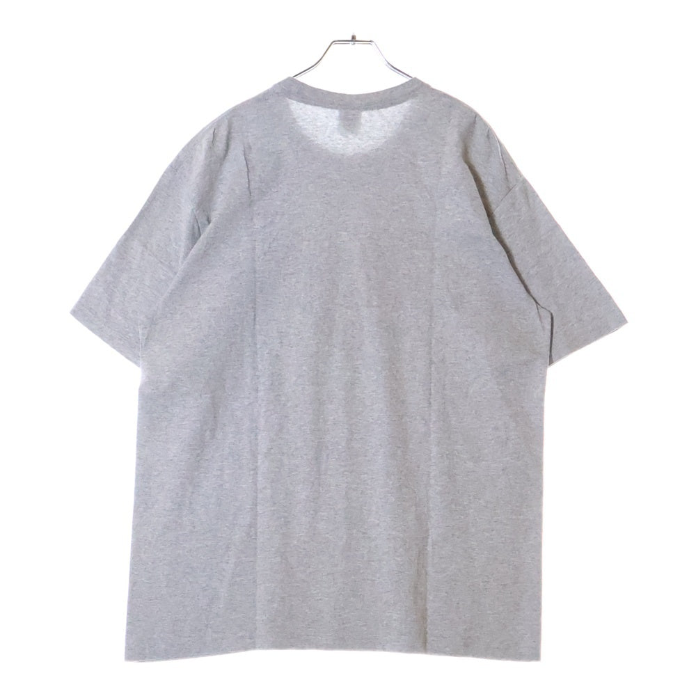 SUPREME(シュプリーム) 25SS Announcing Tee プリントロゴ クルーネック 半袖Tシャツ グレー