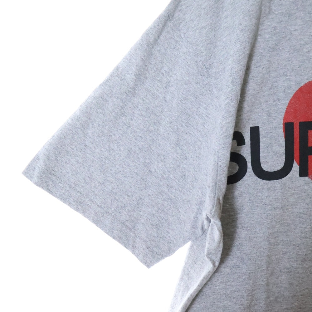 SUPREME(シュプリーム) 25SS Announcing Tee プリントロゴ クルーネック 半袖Tシャツ グレー