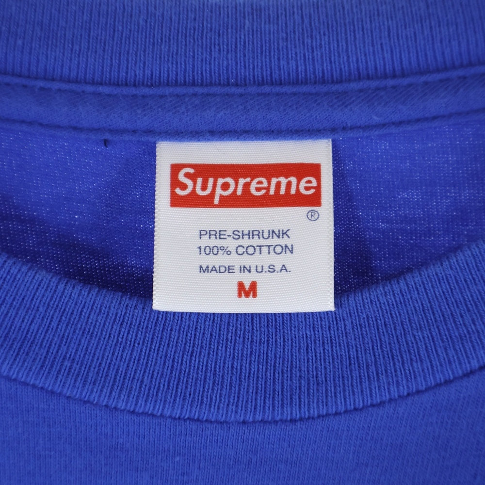 SUPREME(シュプリーム) 21SS Mouse Tee マウス プリント半袖Tシャツ クルーネックカットソー ブルー