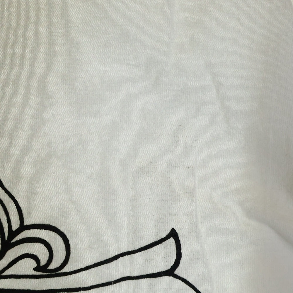 CHROME HEARTS(クロムハーツ) OLD CH OSAKA 大阪限定 バッククロスプリント クルーネック 半袖Tシャツ ホワイト
