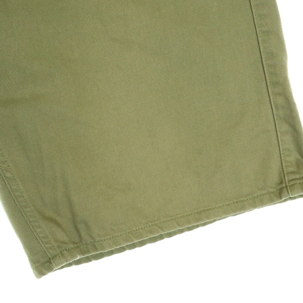 SUPREME(シュプリーム) 24SS Baggy Denim Short Light Olive クラシックロゴ刺繍 バギーデニムショーツ ハーフパンツ ライトオリーブ