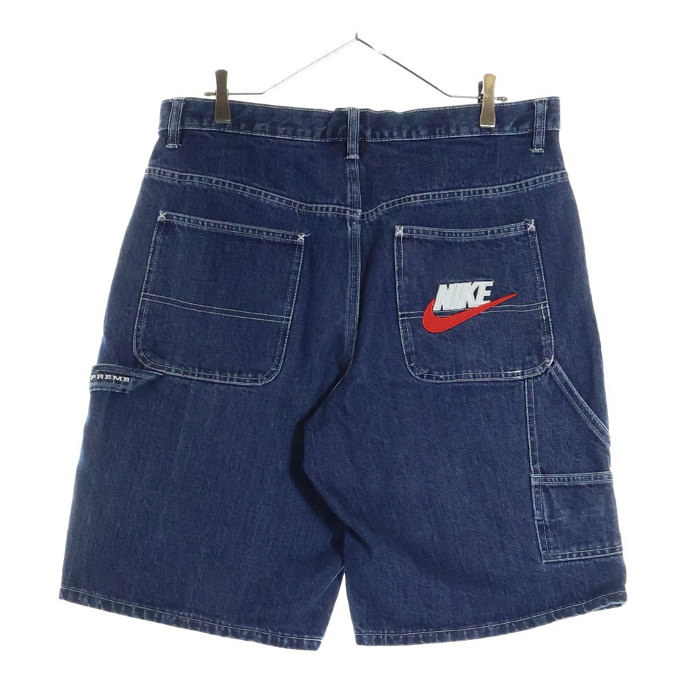 SUPREME(シュプリーム) 24SS ×NIKE Denim Short ナイキ デニムペインターショーツ ハーフパンツ インディゴ FQ0344-451