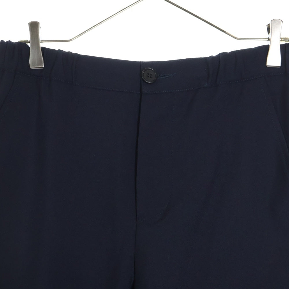 MARNI(マルニ) ウエストストレッチ ヴァージンウール スラックスパンツ ネイビー PAMA0482UD TW839
