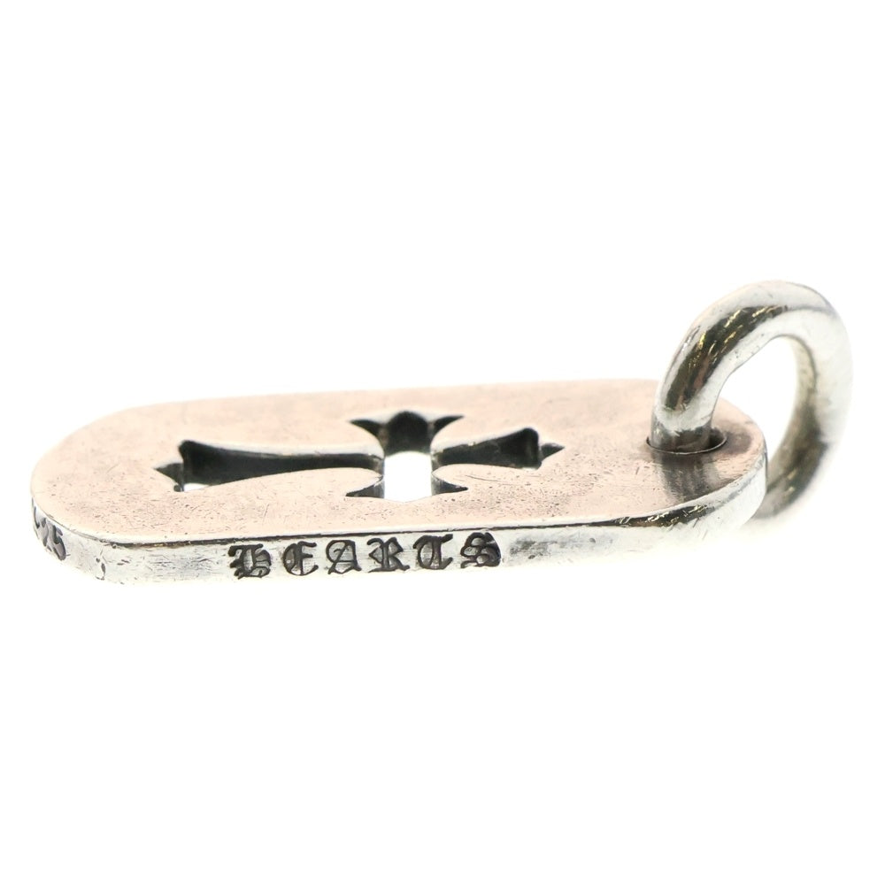 CHROME HEARTS(クロムハーツ) D TAG SML CO CRS カットアウトクロスドッグタグ スモール ペンダントトップ シルバー BCA242