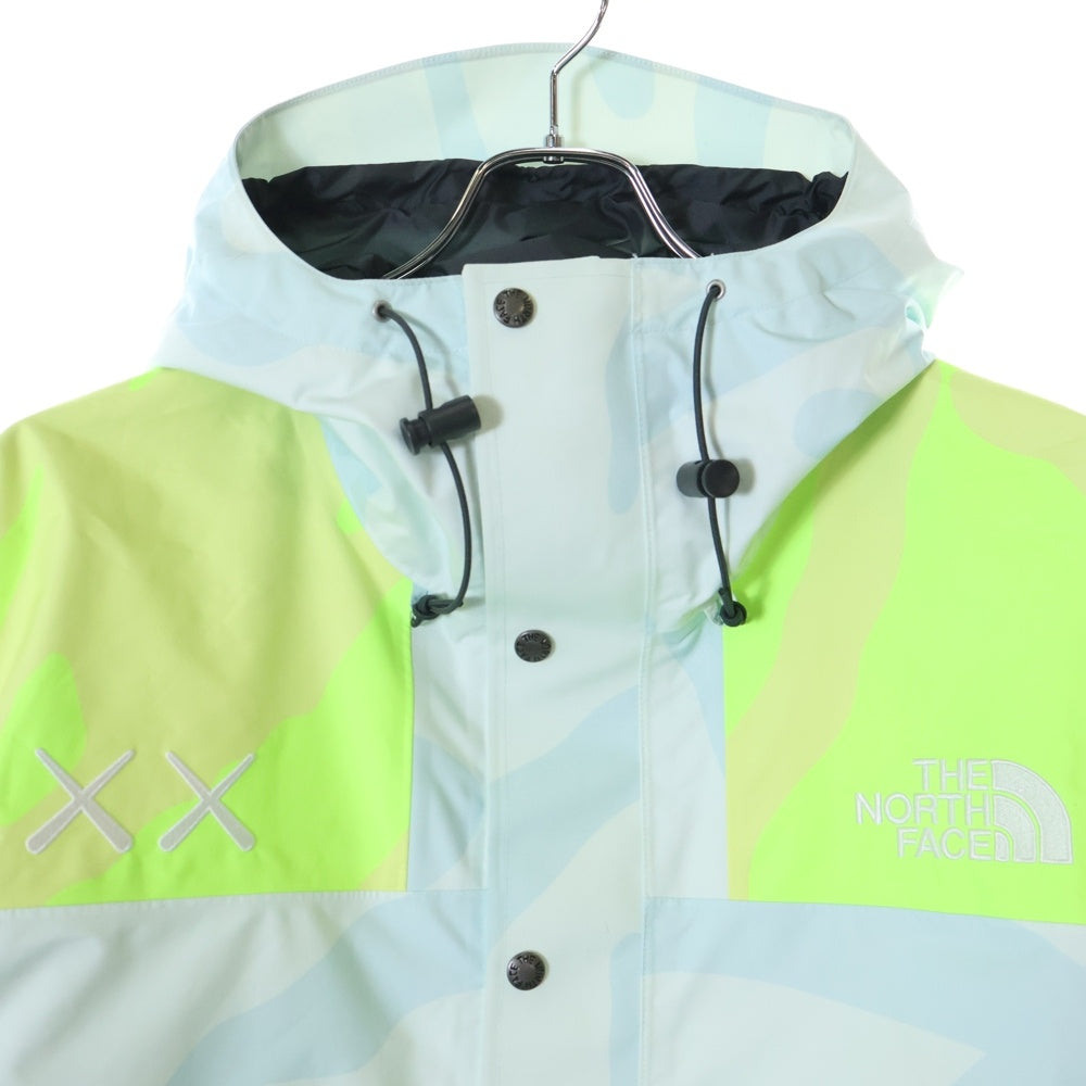 THE NORTH FACE(ザノースフェイス) 22SS ×KAWS Retro 1986 Mountain Jacket カウズ レトロマウンテンジャケット マウンテンパーカー マルチカラー