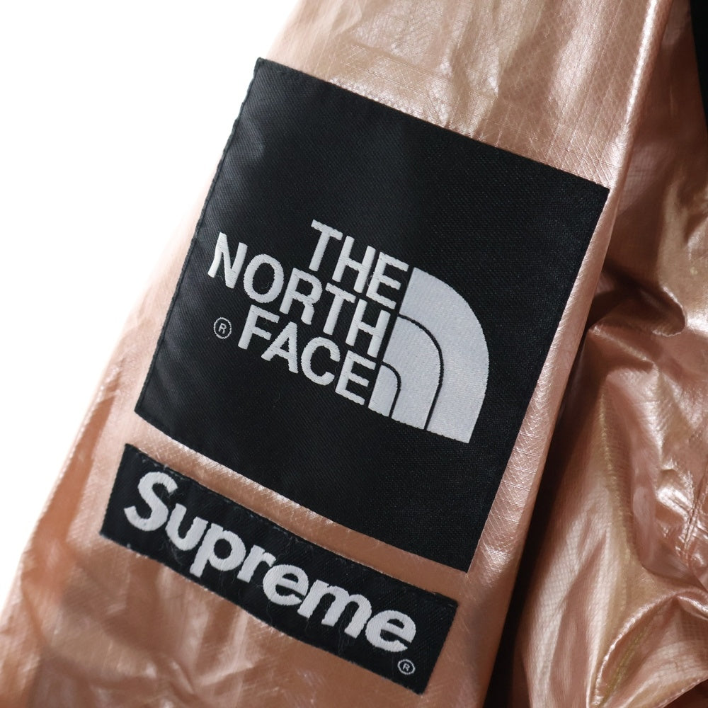 THE NORTH FACE(ザノースフェイス) ×Supreme 18SS Metallic Mountain Parka メタリック マウンテンジャケット ピンク NF0A3LI6