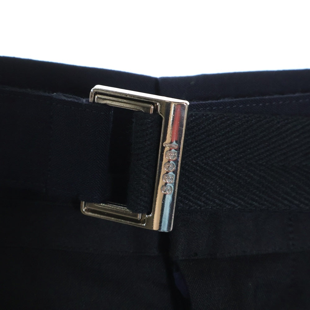 Sacai(サカイ) 21AW SUITING PANTS スーチング ベルテッド タック スラックスパンツ ブラック 21-02556M