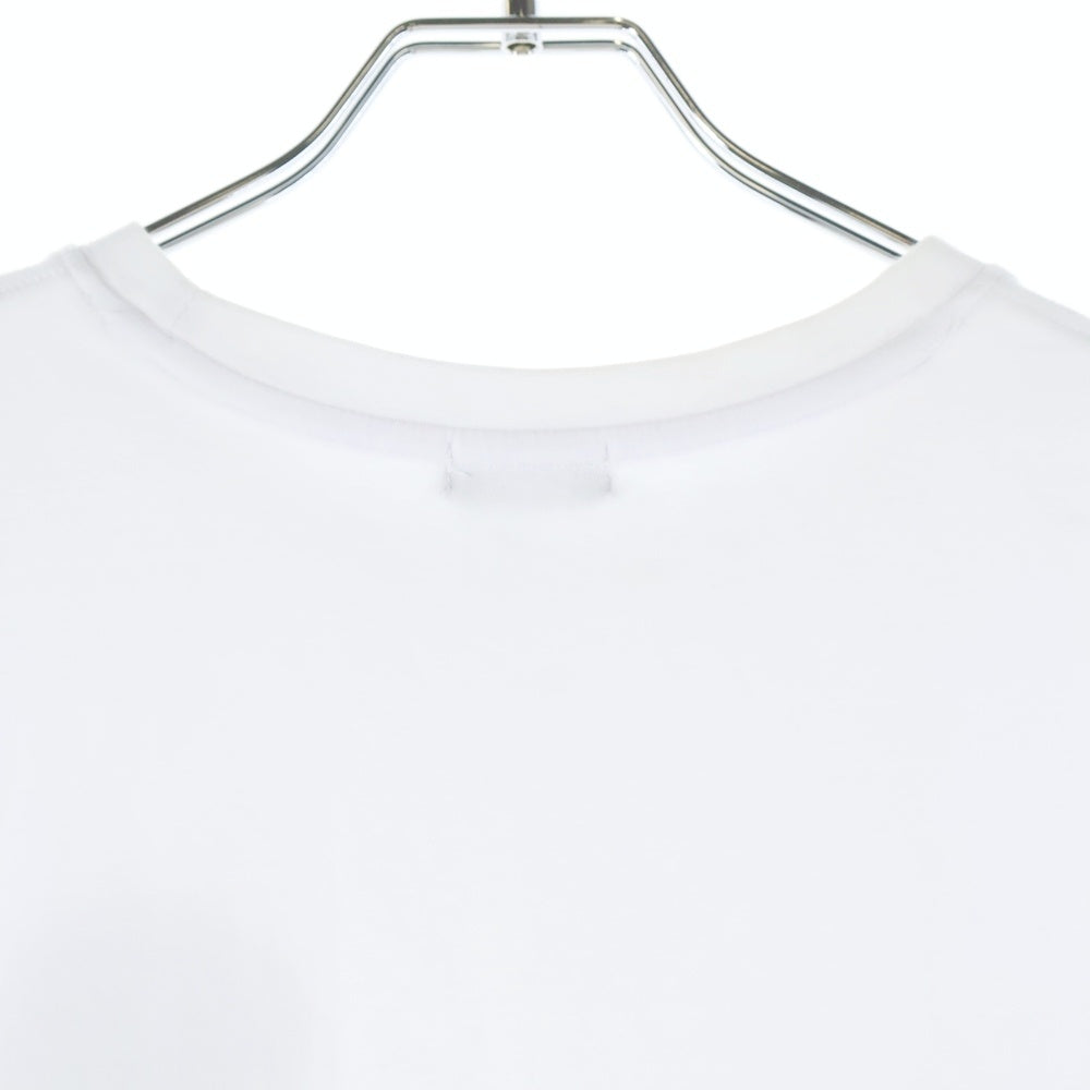 DSQUARED2(ディースクエアード) ROUTE 64 フロントワッペン付 クルーネック 半袖Tシャツ ホワイト DFM120207