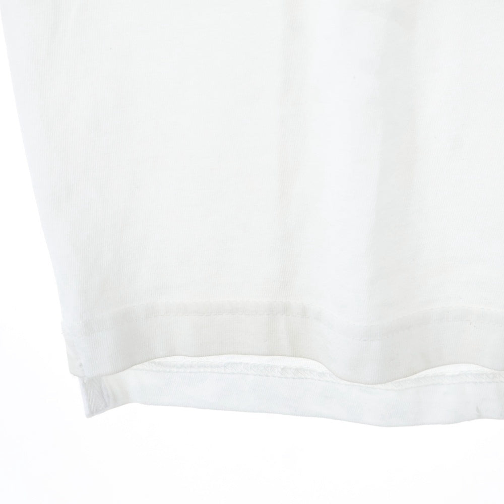 DIESEL(ディーゼル) フロントDロゴ クルーネック 半袖Tシャツ ホワイト A09864