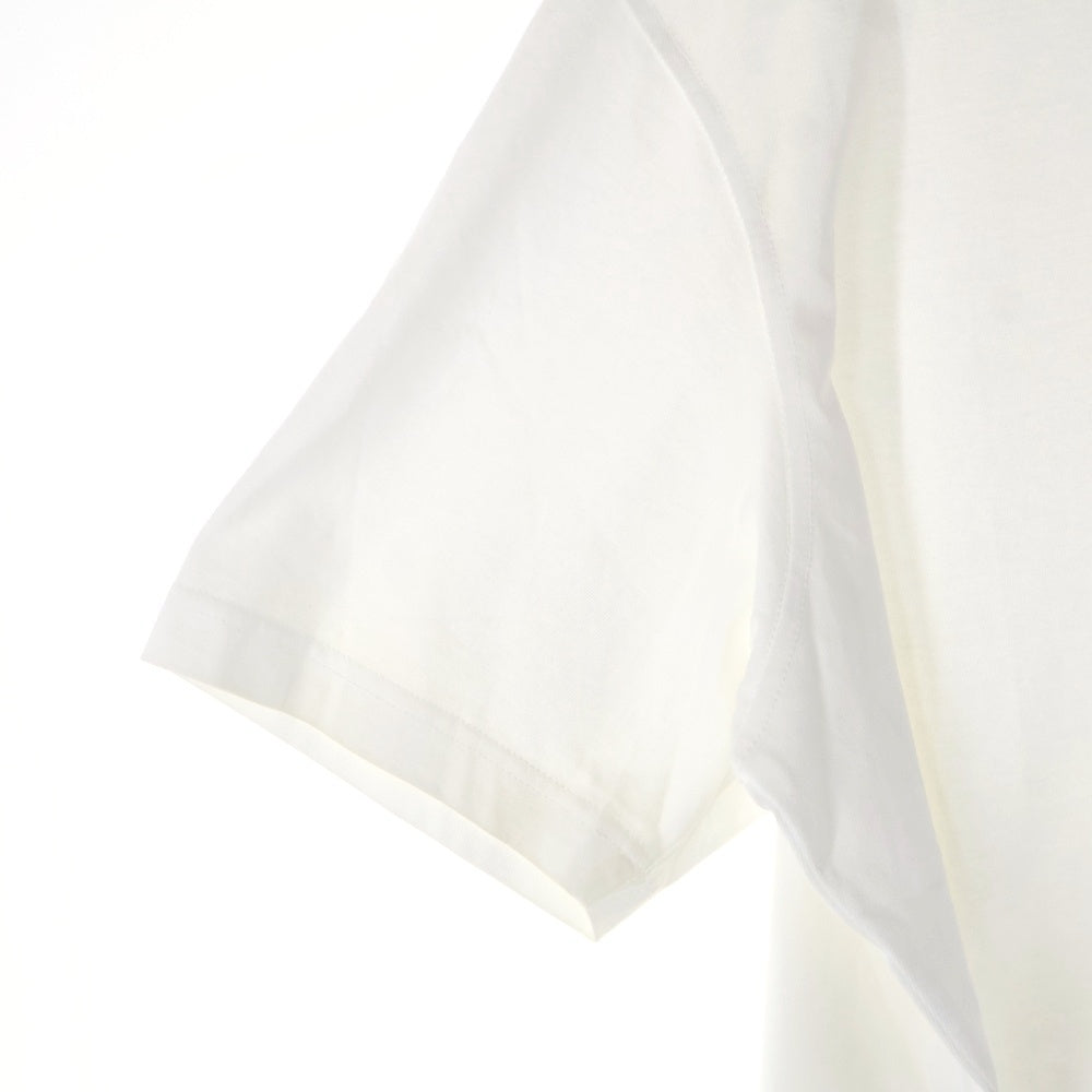 DIESEL(ディーゼル) フロントDロゴ クルーネック 半袖Tシャツ ホワイト A09864