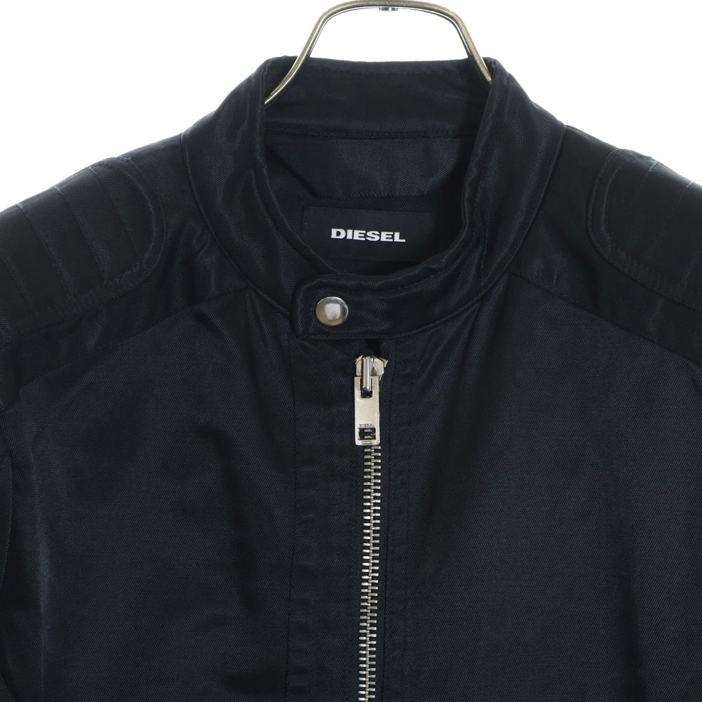 DIESEL(ディーゼル) J-SHIRO JACKET シングルライダース バイカージャケット ブラック