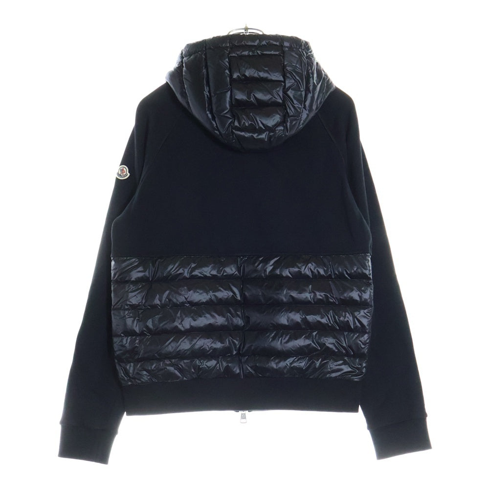 MONCLER(モンクレール) MAGLIA CARDIGAN カーディガン 切替ジップアップパーカー D20918400600 80985 ブラック