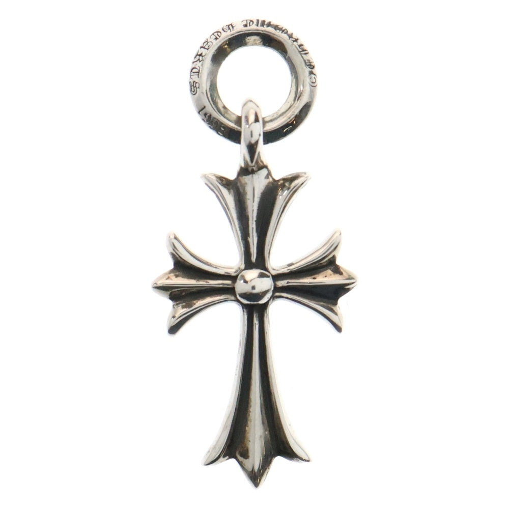 CHROME HEARTS(クロムハーツ) TINY CH CROSS タイニーCHクロス チャーム ネックレストップ シルバー BCA382