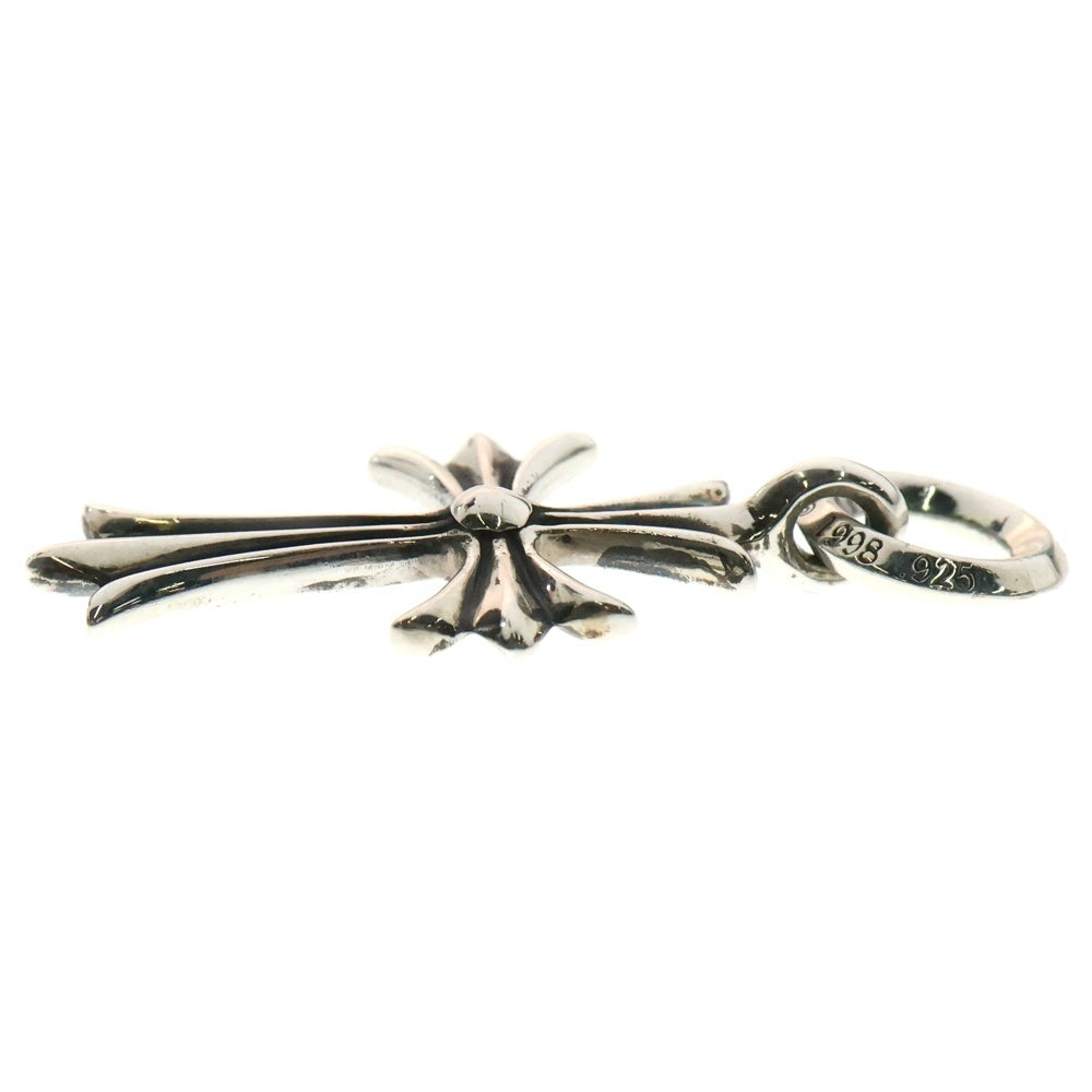CHROME HEARTS(クロムハーツ) TINY CH CROSS タイニーCHクロス チャーム ネックレストップ シルバー BCA382