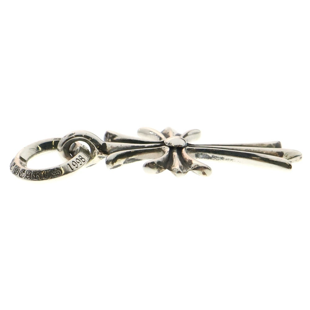 CHROME HEARTS(クロムハーツ) TINY CH CROSS タイニーCHクロス チャーム ネックレストップ シルバー BCA382