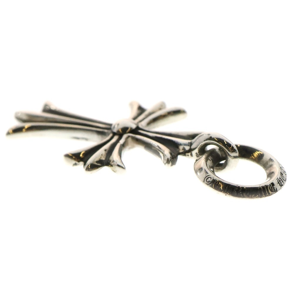 CHROME HEARTS(クロムハーツ) TINY CH CROSS タイニーCHクロス チャーム ネックレストップ シルバー BCA382