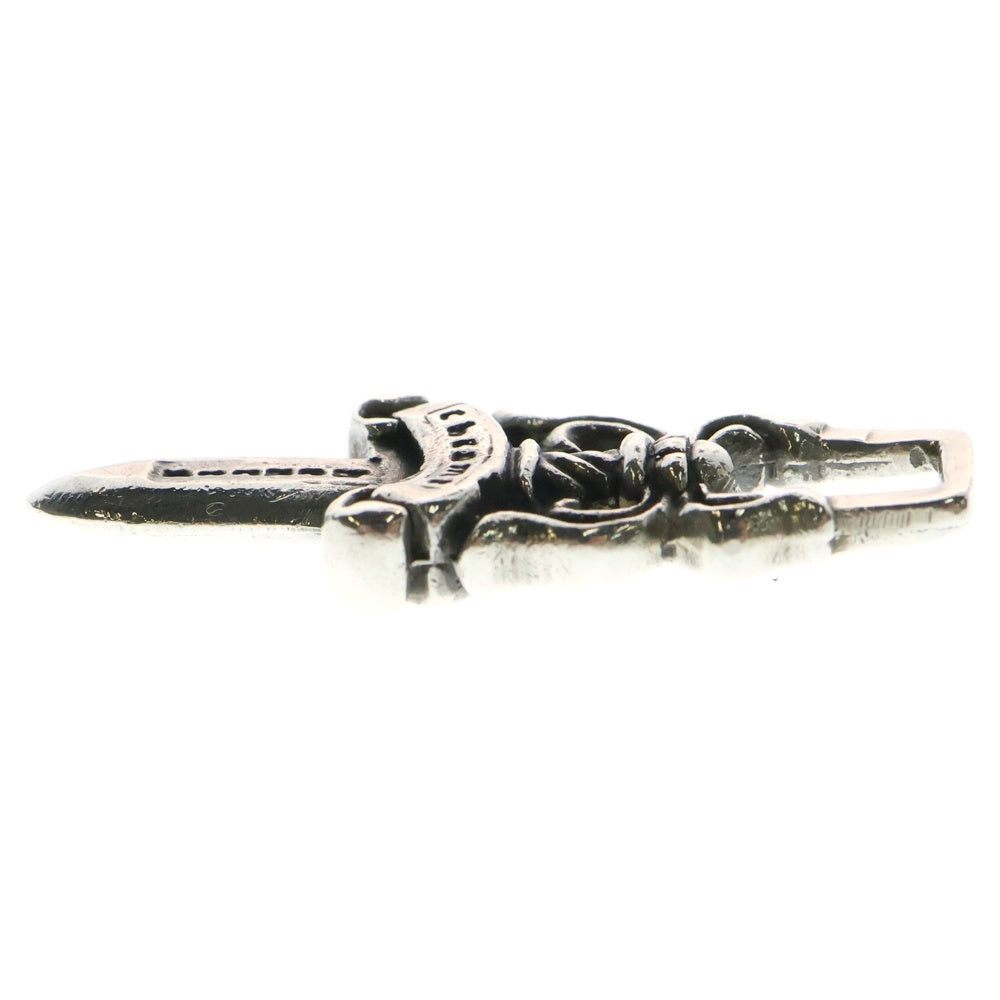 CHROME HEARTS(クロムハーツ) #5 DAGGER ZIP1 #5ダガージップ シルバーネックレストップ シルバー