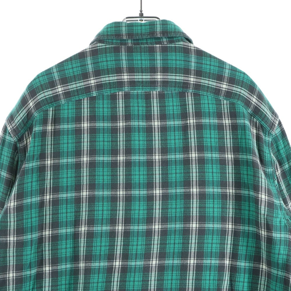 POLO RALPH LAUREN(ポロラルフローレン) POLO COUNTRY ポロカントリー 2ポケット チェック長袖シャツ グリーン