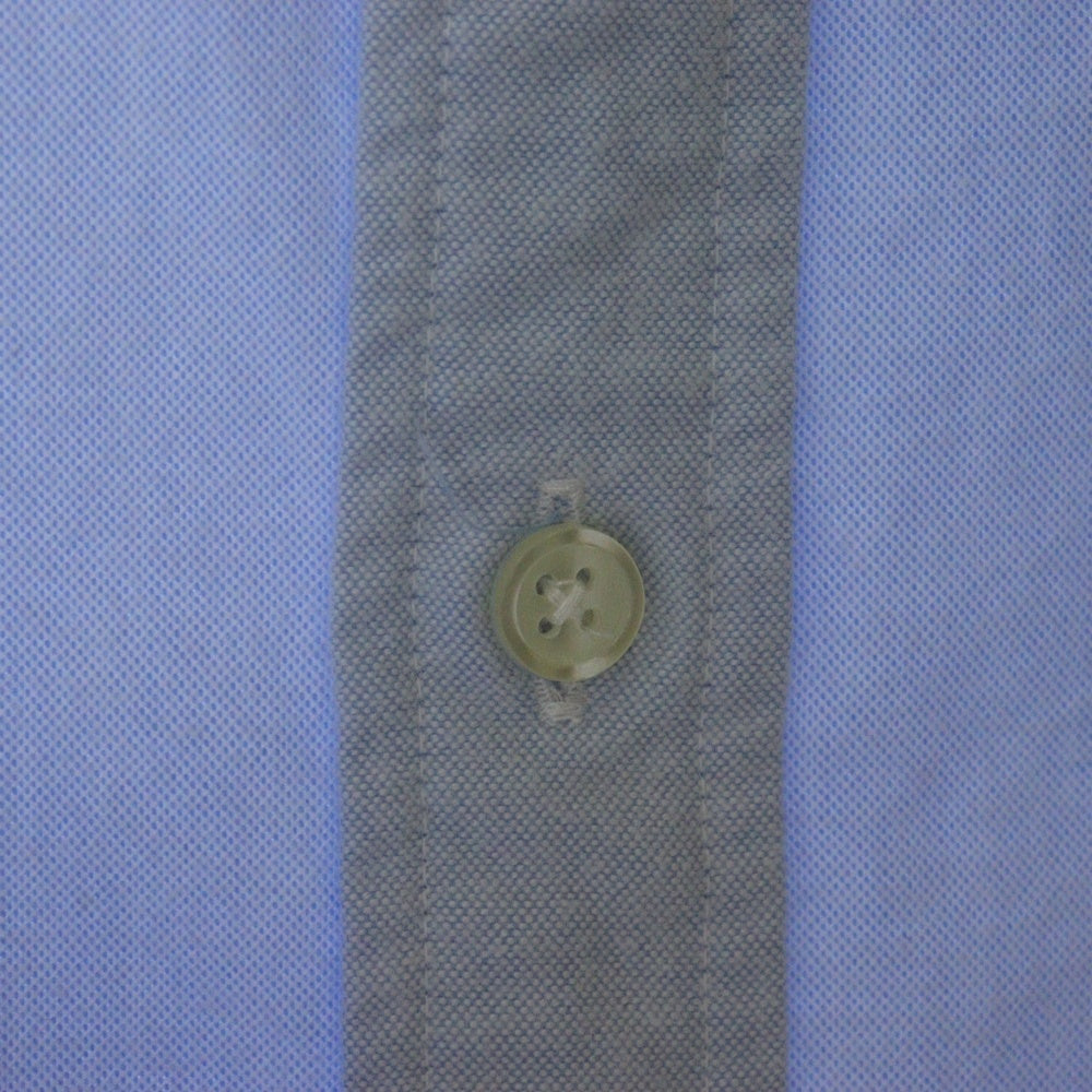 SUPREME(シュプリーム) Crown Logo Oxford Shirt クラウンロゴオックスフォード長袖シャツ 刺繍ボタンダウンシャツ ブルー