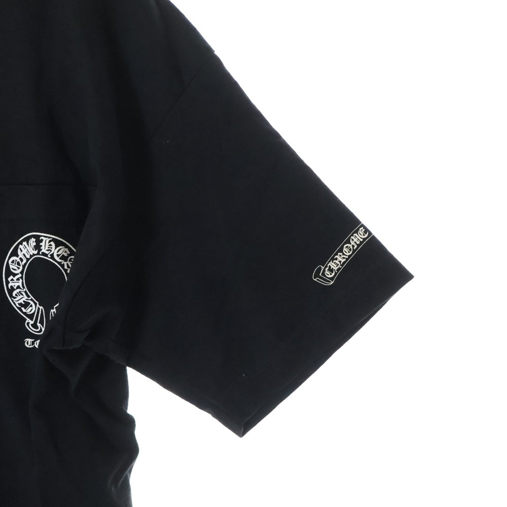 CHROME HEARTS(クロムハーツ) OLD CH TOKYO T-SHRT オールド 東京限定 ホースシュー スクロールラベル プリント 半袖 カットソー Tシャツ カットソー ブラック
