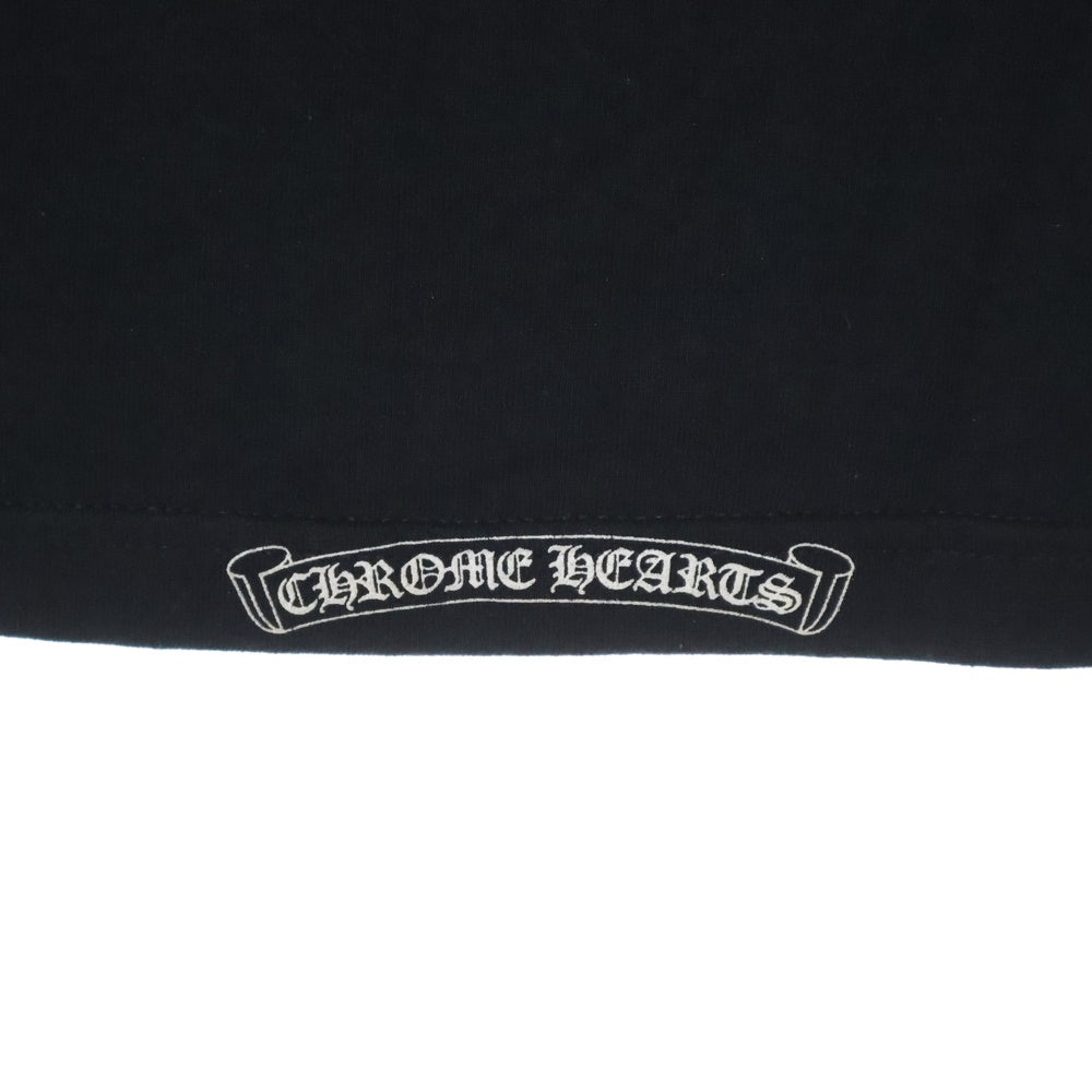 CHROME HEARTS(クロムハーツ) OLD CH TOKYO T-SHRT オールド 東京限定 ホースシュー スクロールラベル プリント 半袖 カットソー Tシャツ カットソー ブラック