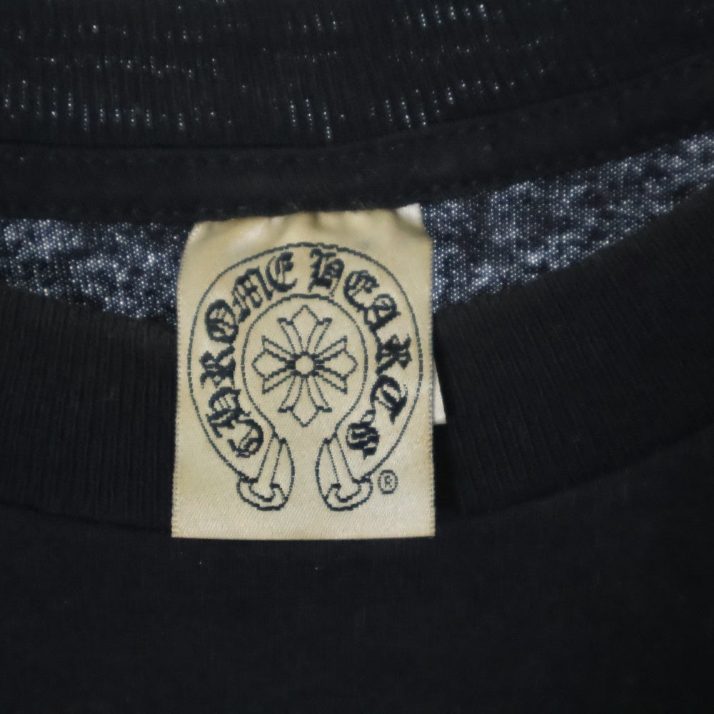 CHROME HEARTS(クロムハーツ) OLD CH TOKYO T-SHRT オールド 東京限定 ホースシュー スクロールラベル プリント 半袖 カットソー Tシャツ カットソー ブラック