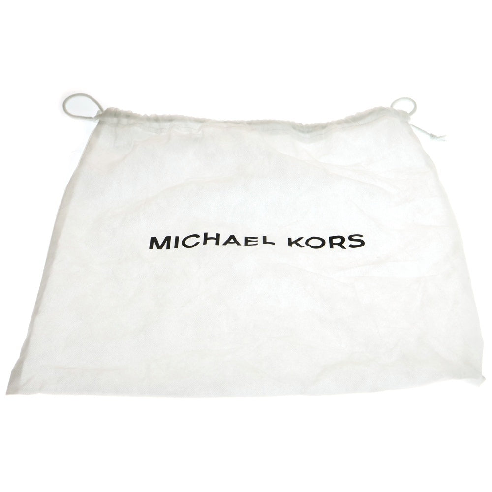 MICHAEL KORS(マイケルコース) 2WAY MKロゴストラップ付 レザーハンドバッグ ショルダーバッグ ブラウン 35S1GM9M2L