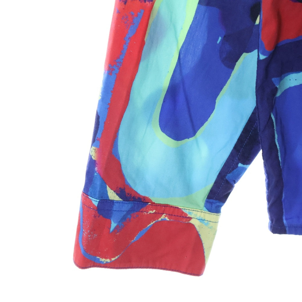 SUPREME(シュプリーム) 20SS Painted Logo Shirt ペインテッド ロゴ シャツ 長袖シャツ ロングスリーブシャツ マルチカラー