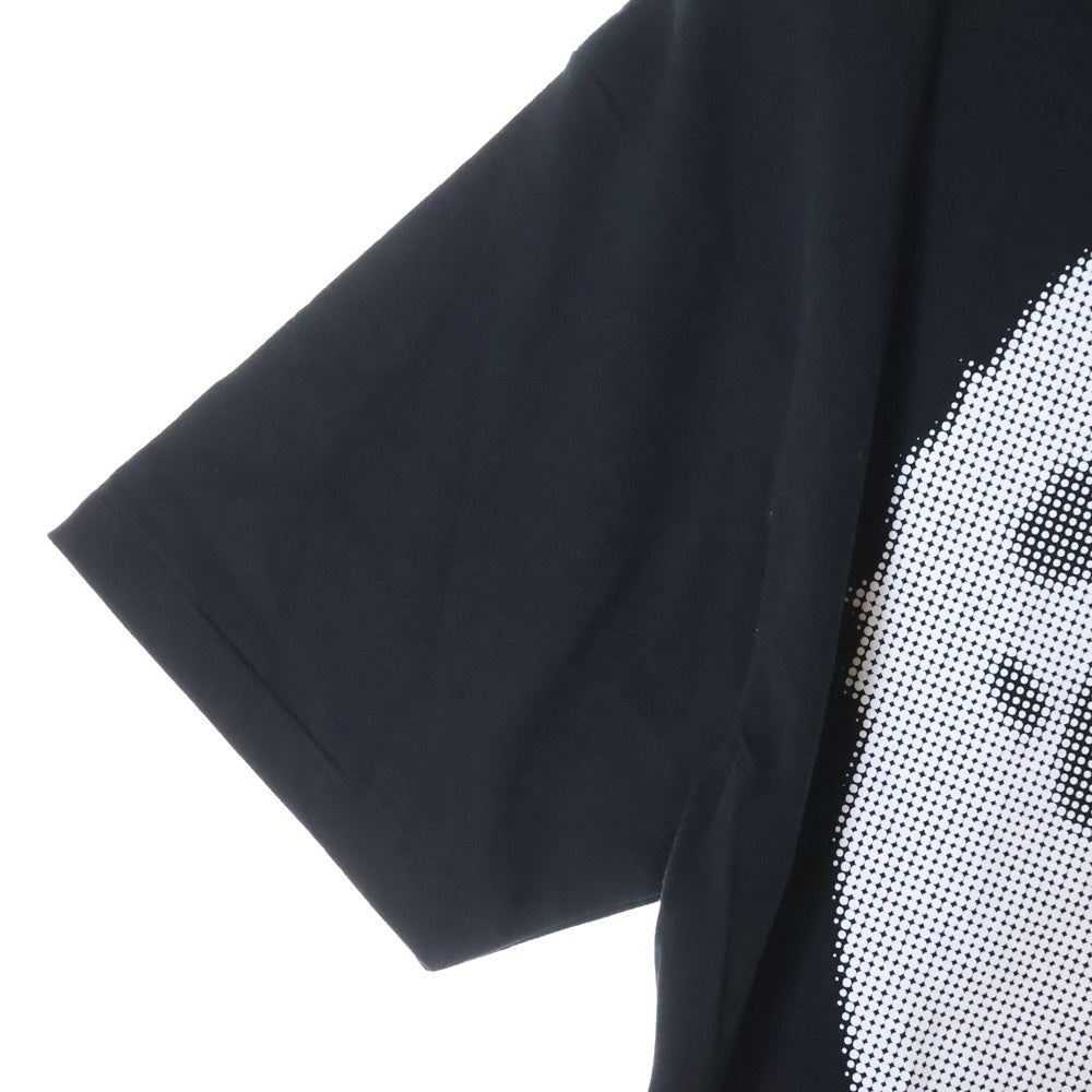A BATHING APE(アベイシングエイプ) HEAD TEE フロントプリント クルーネック 半袖Tシャツ ブラック