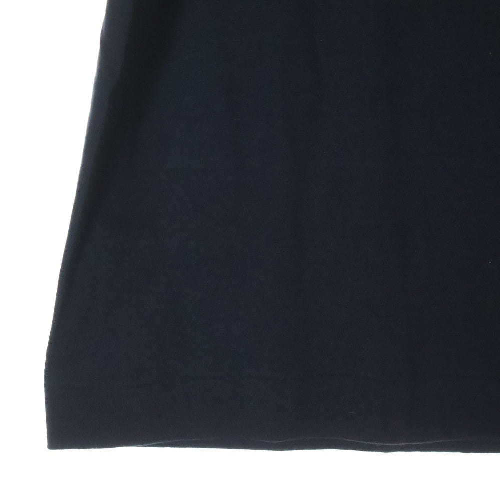 A BATHING APE(アベイシングエイプ) HEAD TEE フロントプリント クルーネック 半袖Tシャツ ブラック