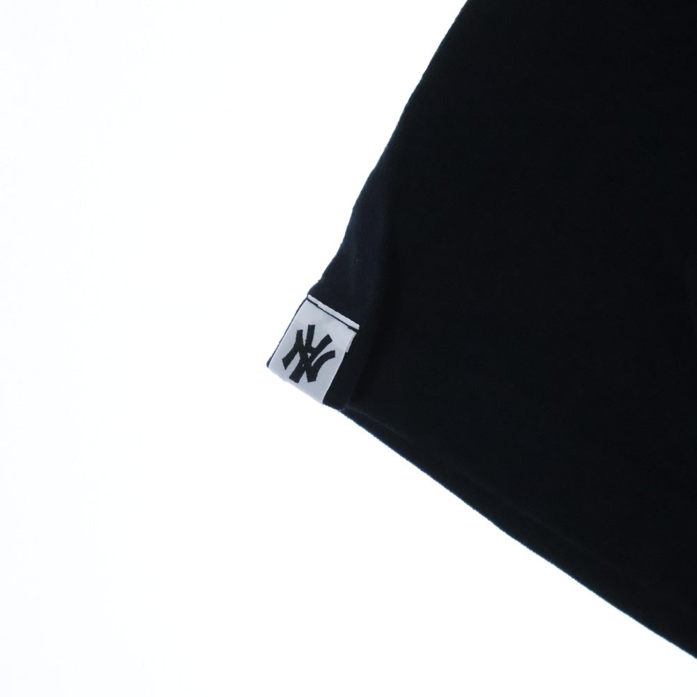 A BATHING APE(アベイシングエイプ) ×NEIGHBORHOOD ネイバーフッド 再構築 クルーネック 半袖Tシャツ ブラック/ホワイト