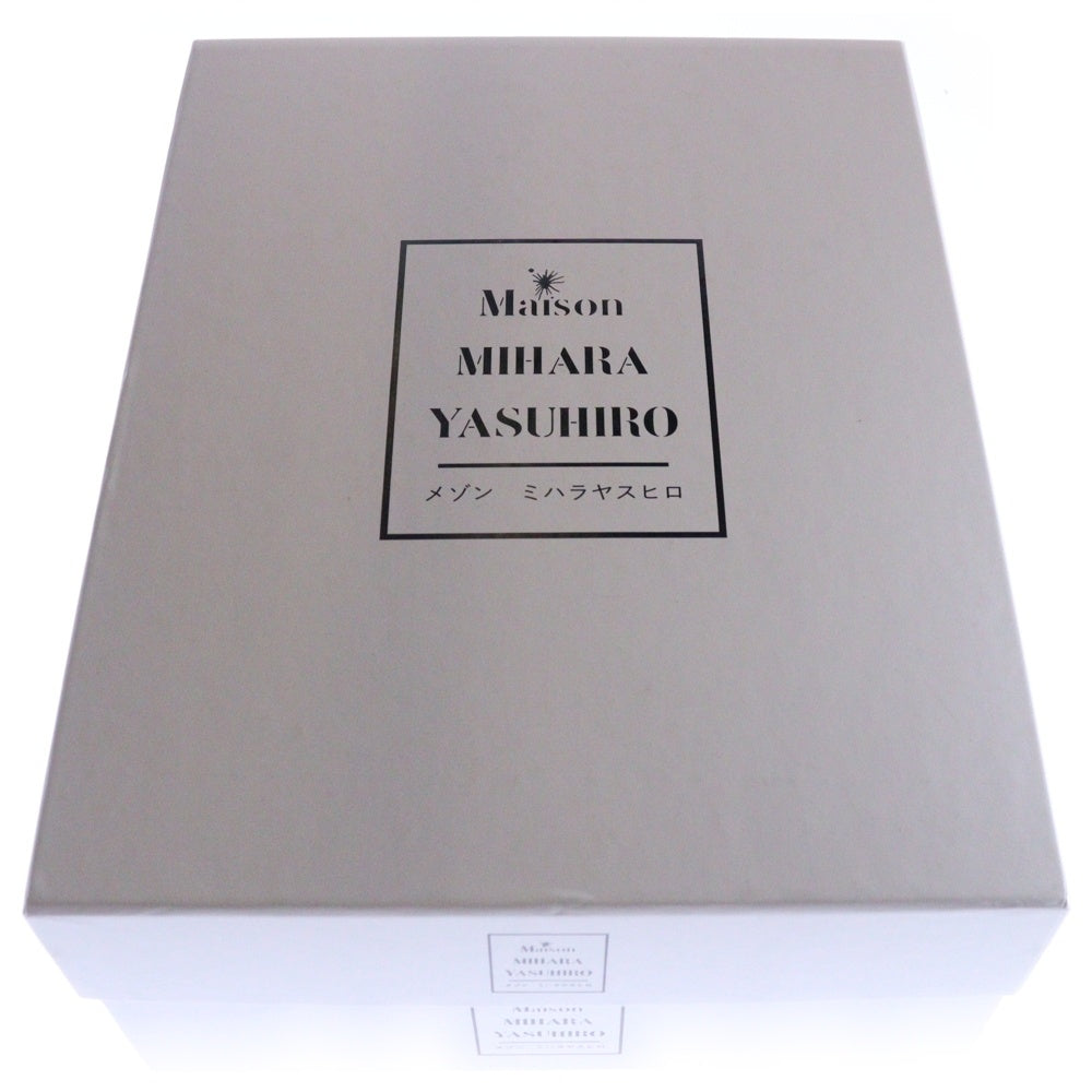 MAISON MIHARAYASUHIRO(メゾンミハラヤスヒロ) 25SS HANK HI TC OG CANVAS ハイカットスニーカー ブラック A05FW701