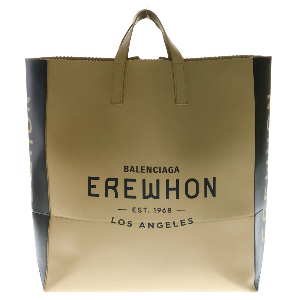 BALENCIAGA(バレンシアガ) 24AW EREWHON LOS ANGELES トートバッグ ベージュ 紙袋 モチーフ ベージュ