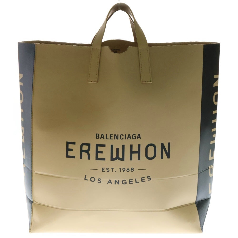 BALENCIAGA(バレンシアガ) 24AW EREWHON LOS ANGELES トートバッグ ベージュ 紙袋 モチーフ ベージュ