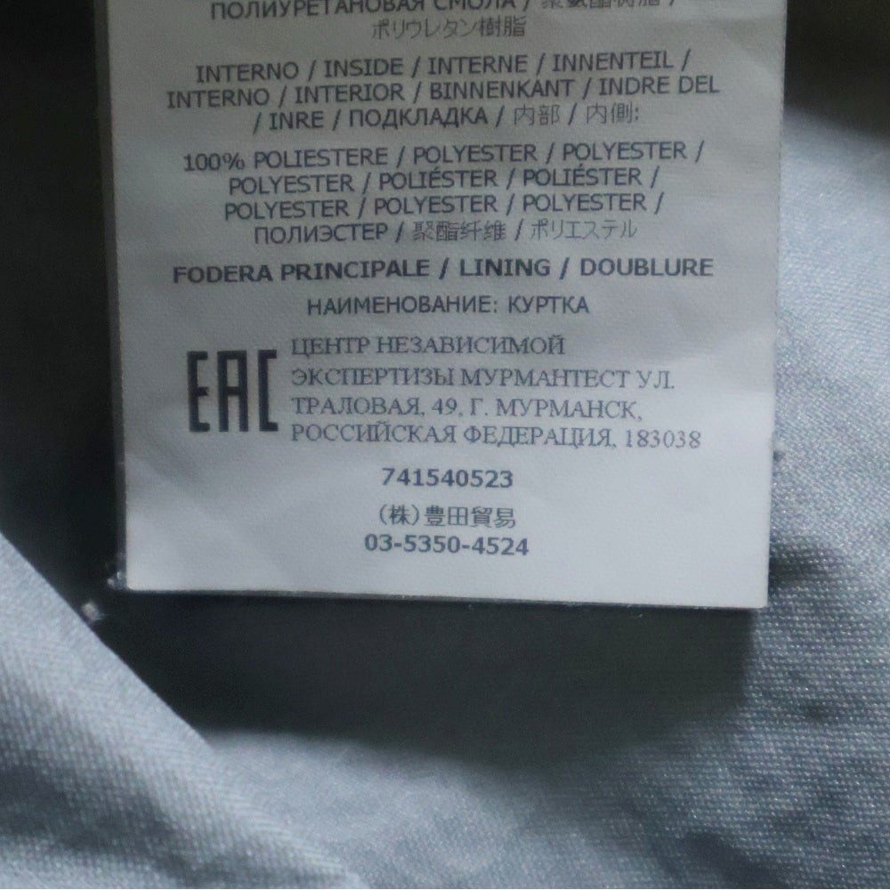 STONE ISLAND(ストーンアイランド) 20SS ガーメントダイコーディング フード付 ジップアップ ナイロンジャケット ブラック 741540523