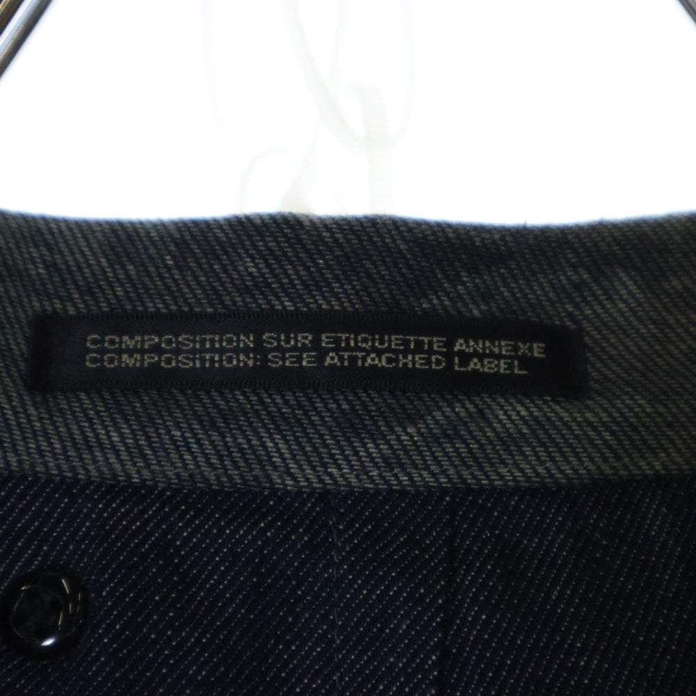 Yohji Yamamoto POUR HOMME(ヨウジヤマモト プールオム) 21SS 釦あき絵 コットン プリントジャケット グレー HD-J14-814