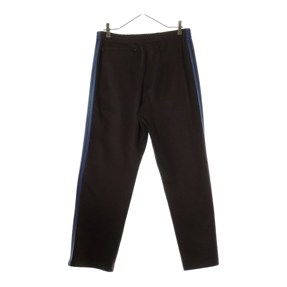 Needles(ニードルス) 20AW Track Pant Poly Smooth パピヨン刺繍 サイドライン トラックパンツ ブラウン HM226