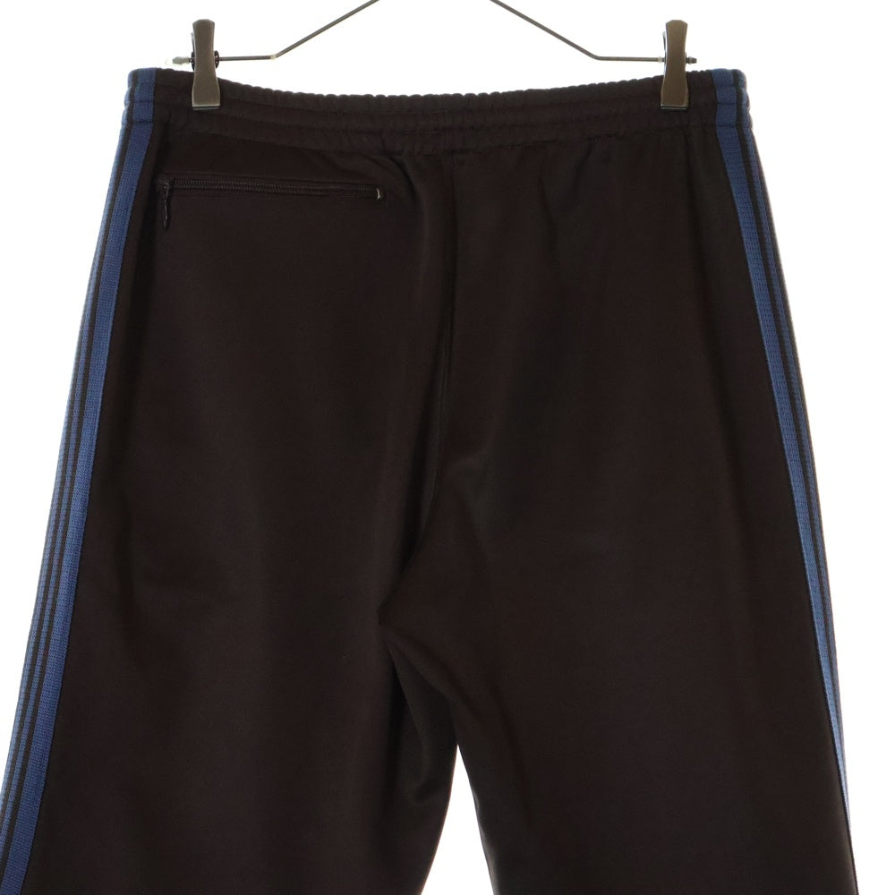 Needles(ニードルス) 20AW Track Pant Poly Smooth パピヨン刺繍 サイドライン トラックパンツ ブラウン HM226