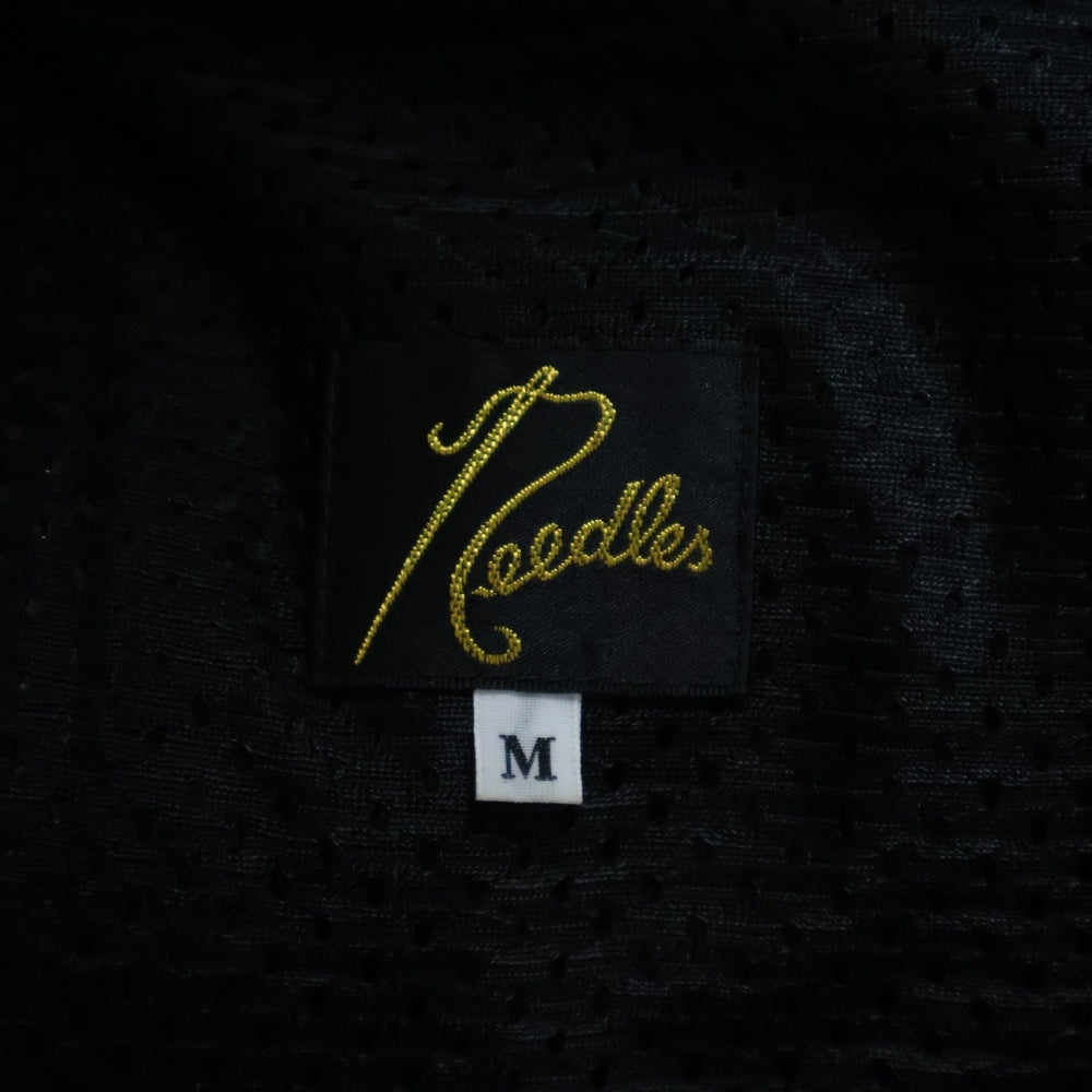 Needles(ニードルス) 20AW Track Pant Poly Smooth パピヨン刺繍 サイドライン トラックパンツ ブラウン HM226