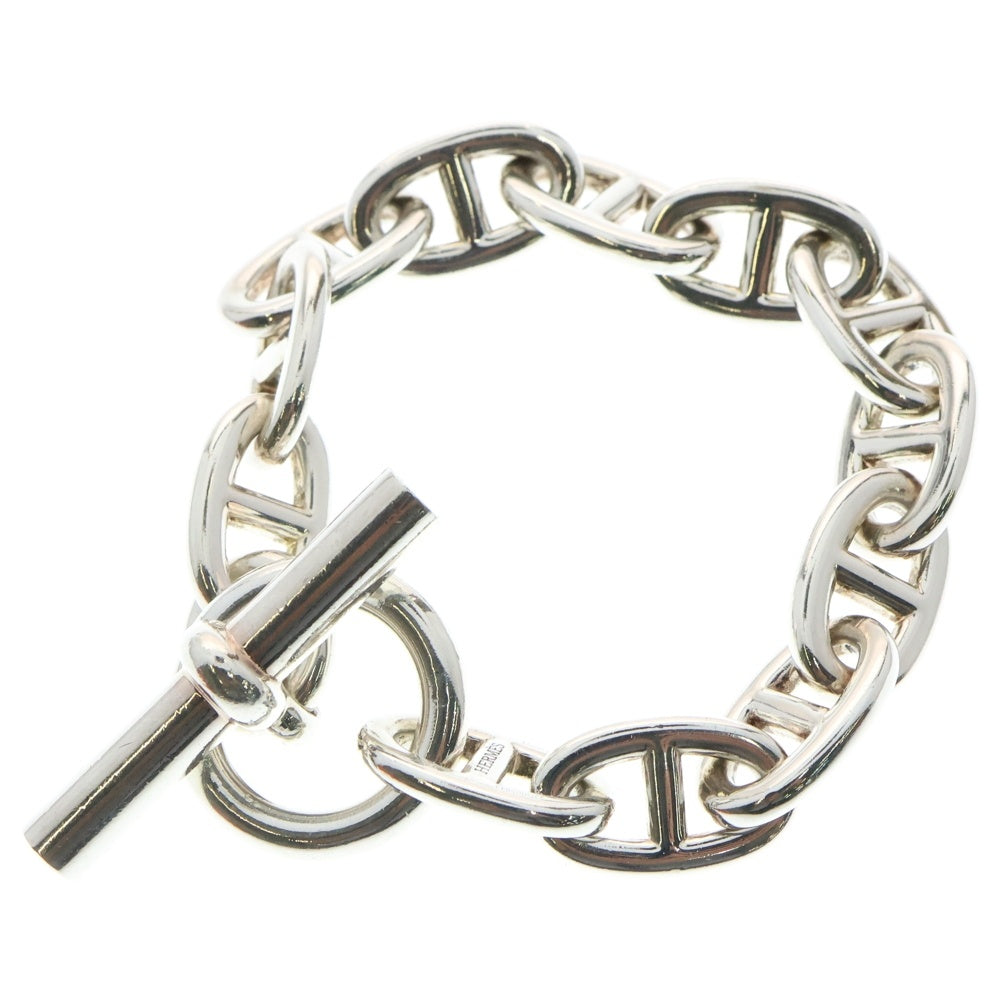 HERMES(エルメス) Chaine d'Ancre TGM シェーヌダンクルTGM 12コマ チェーンブレスレット 12LINK シルバー
