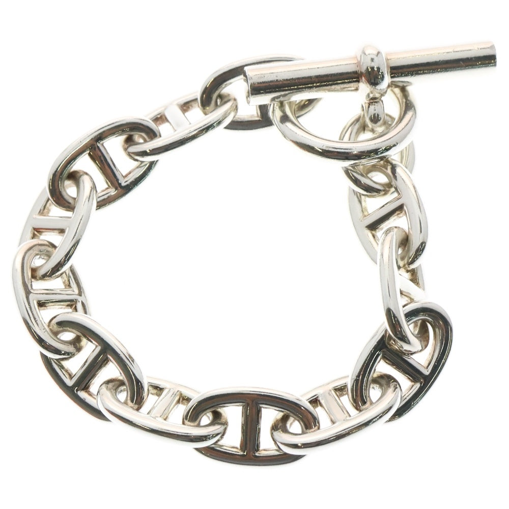 HERMES(エルメス) Chaine d'Ancre TGM シェーヌダンクルTGM 12コマ チェーンブレスレット 12LINK シルバー