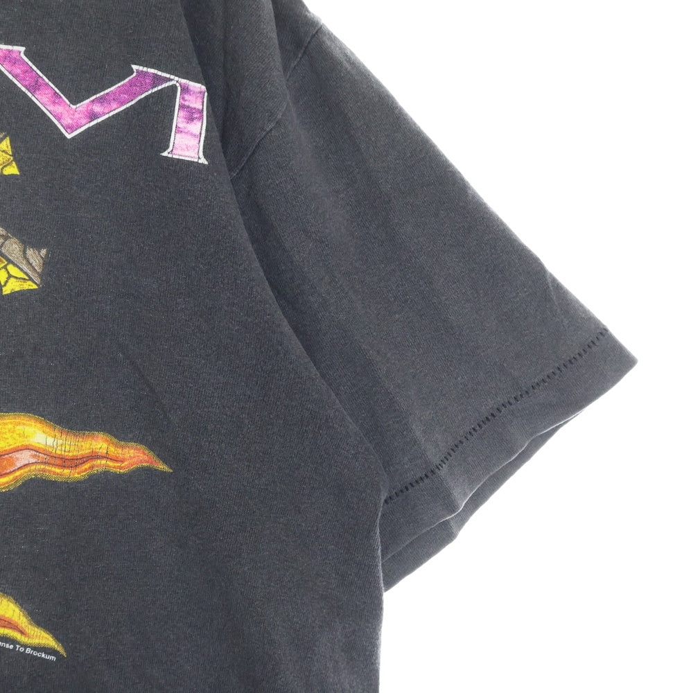 VINTAGE(ヴィンテージ) 90's BON JOVI KEEP THE FAITH WORLD TOUR ボンジョビ キープ ザ フェイス ツアーT Tシャツ 半袖カットソー 両面プリント ブラック