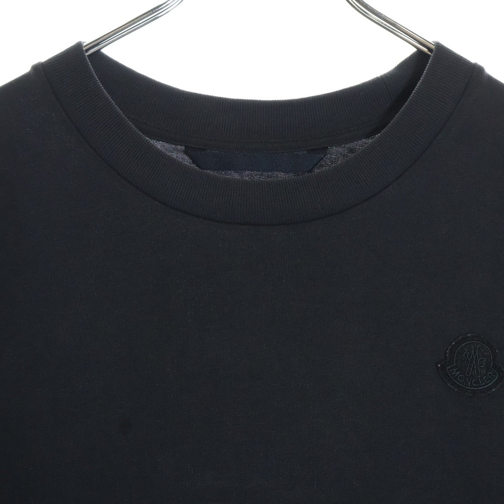 MONCLER(モンクレール) 25SS GRAFFITI T-SHIRT モンクレール グラフィティ ロゴ コットン 半袖Tシャツ ブラック K10918C0001789AUG