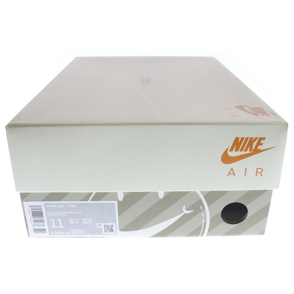 NIKE(ナイキ) WMNS AIR MAX 1 PRM ウィメンズエアマックス1 プレミアム ローカットスニーカー ベージュ DQ8656-133 US11/28.0cm