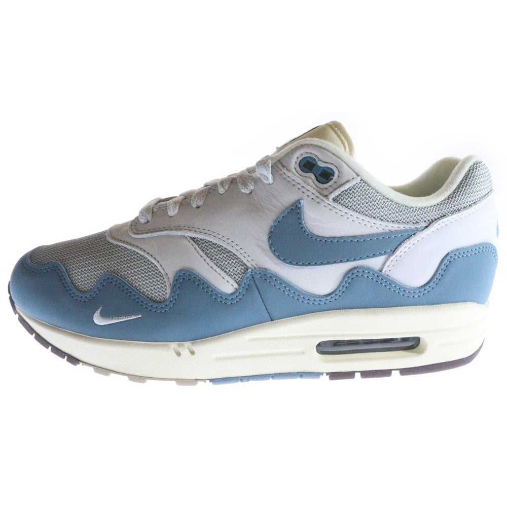 NIKE(ナイキ) ×Patta AIR MAX 1 NOISE AQUA パタ エアマックス1 ローカットスニーカー ブルー US10/28cm DH1348-004