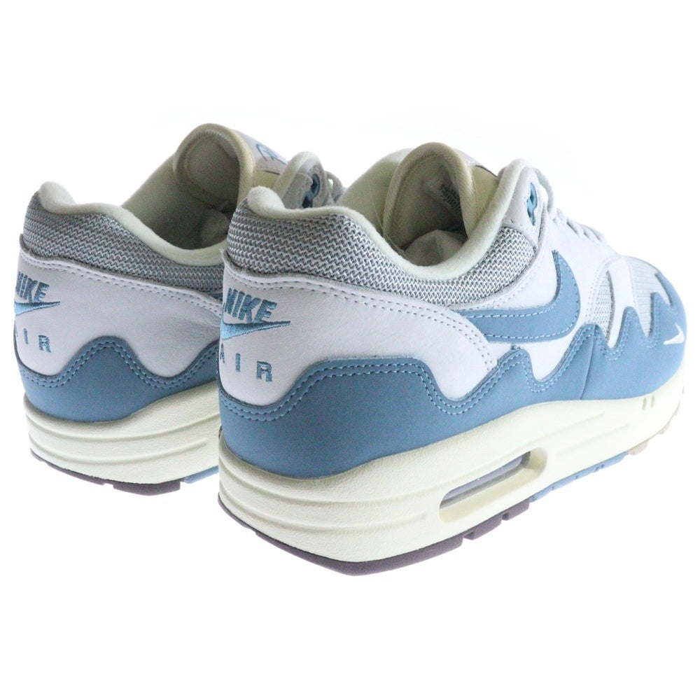 NIKE(ナイキ) ×Patta AIR MAX 1 NOISE AQUA パタ エアマックス1 ローカットスニーカー ブルー US10/28cm DH1348-004
