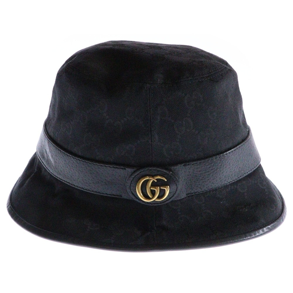 GUCCI(グッチ) GGジャガード バケットハット ブラック 576587 4HG53