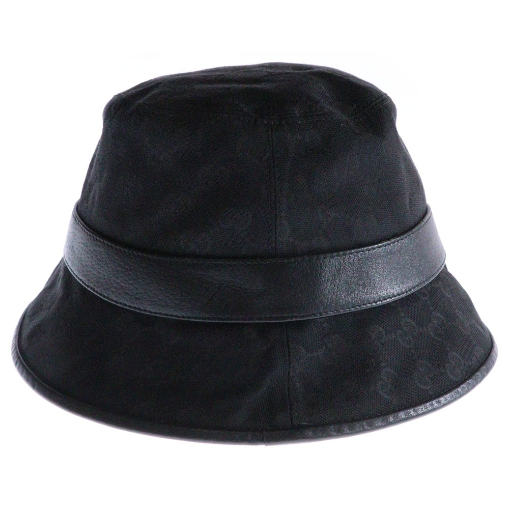 GUCCI(グッチ) GGジャガード バケットハット ブラック 576587 4HG53
